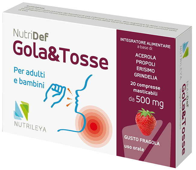 NUTRIDEF GOLA&TOSSE 20 COMPRESSE - pharmaonline24.it