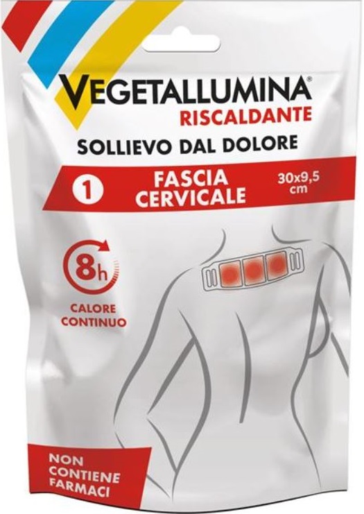 VEGETALLUMINA FASCIA CERVICALE RISCALDANTE 1 PEZZO - pharmaonline24.it