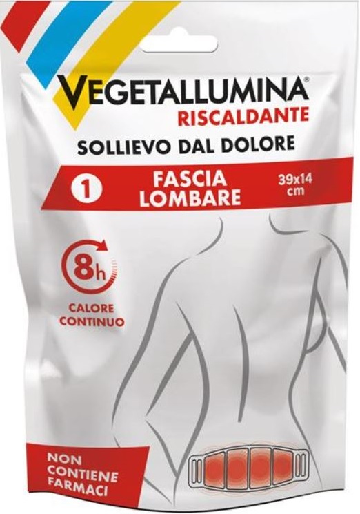 VEGETALLUMINA FASCIA LOMBARE RISCALDANTE 1 PEZZO - pharmaonline24.it
