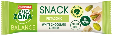 ENERZONA SNACK PISTACCHIO CIOCCOLATO BIANCO 27 G - pharmaonline24.it