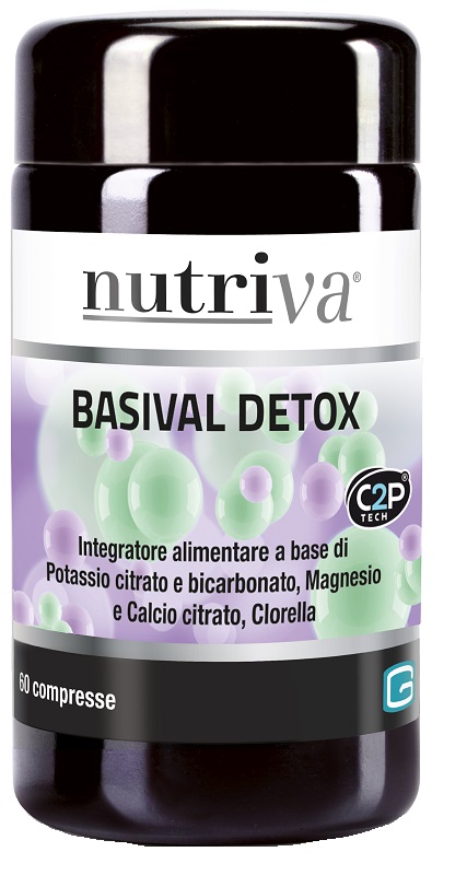 NUTRIVA BASIVAL DETOX 60 COMPRESSE - pharmaonline24.it