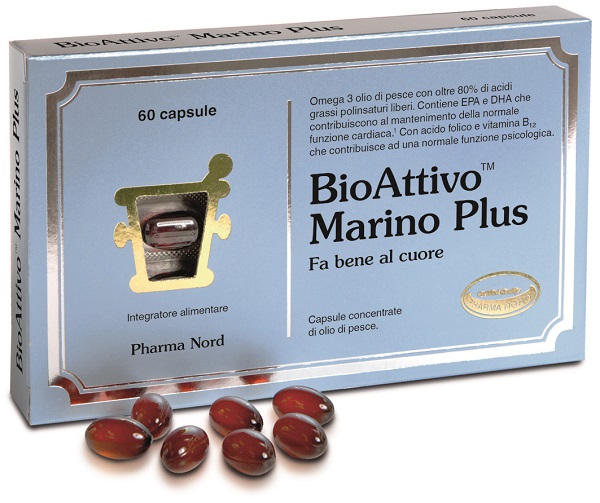 BIOATTIVO MARINO PLUS 60 CAPSULE - pharmaonline24.it