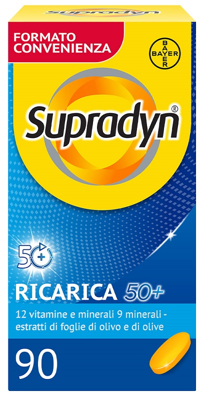 SUPRADYN RICARICA 50+ 90 COMPRESSE RIVESTITE - pharmaonline24.it
