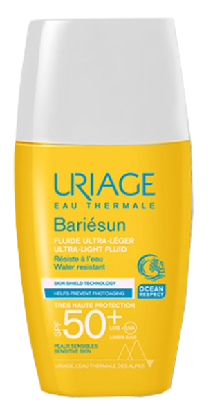 BARIESUN FLUIDO ULTRA LEGGERO SPF50+ 30 ML - pharmaonline24.it