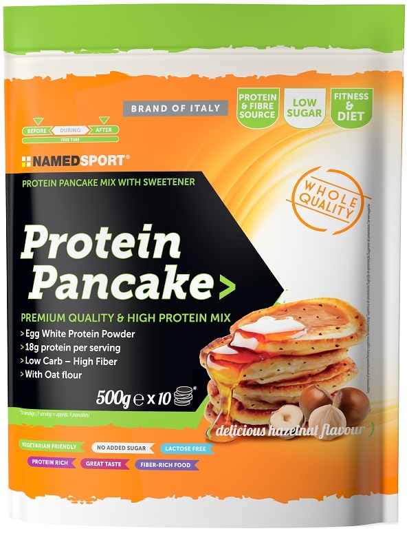 PROTEIN PANCAKE DELICIOUS HAZELNUT 500 G - pharmaonline24.it
