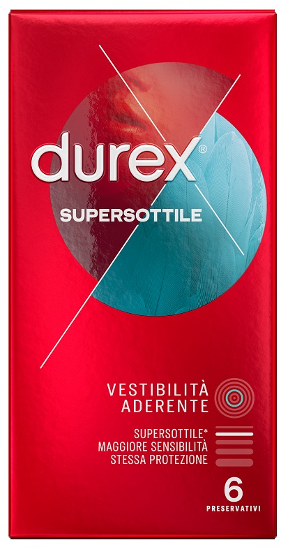 PROFILATTICO DUREX SUPERSOTTILE CLOSE FIT 6 PEZZI - pharmaonline24.it