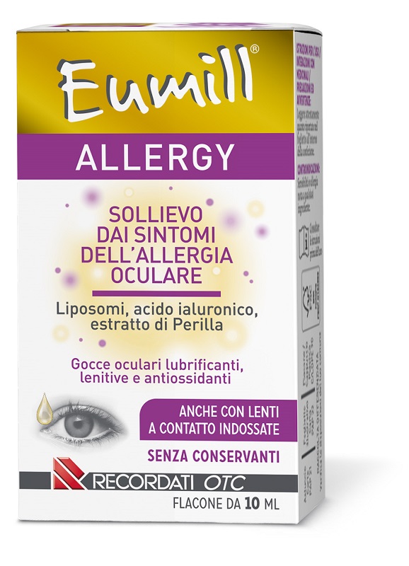 EUMILL ALLERGY GOCCE OCULARI FLACONE 10 ML - pharmaonline24.it