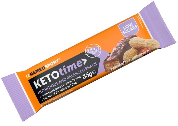 KETOTIME BAR ROASTED PEANUT 35 G - pharmaonline24.it