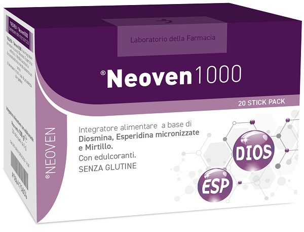 LABORATORIO DELLA FARMACIA BIOVENUM 1000 20 STICKPACK LINEA NEOVEN - pharmaonline24.it
