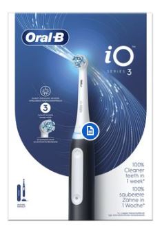 ORALB IO3S BLACK SPAZZOLINO ELETTRICO - pharmaonline24.it