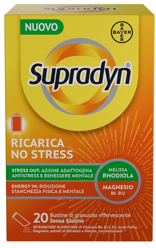 SUPRADYN RICARICA NO STRESS 20 BUSTINE - pharmaonline24.it