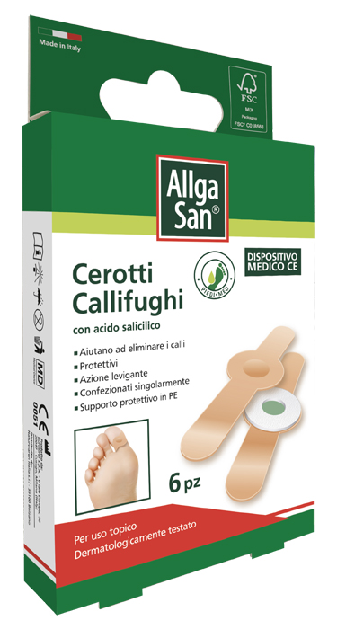 CEROTTO CALLIFUGO ALLGASAN 6 PEZZI - pharmaonline24.it