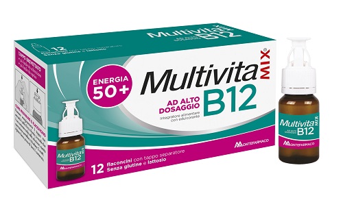 MULTIVITAMIX B12 12 FLACONCINI - pharmaonline24.it